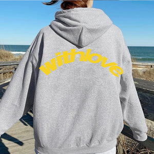 Men's And Women's Trendy Sports Fashion Leisure Pullover Long-sleeved Hoodie