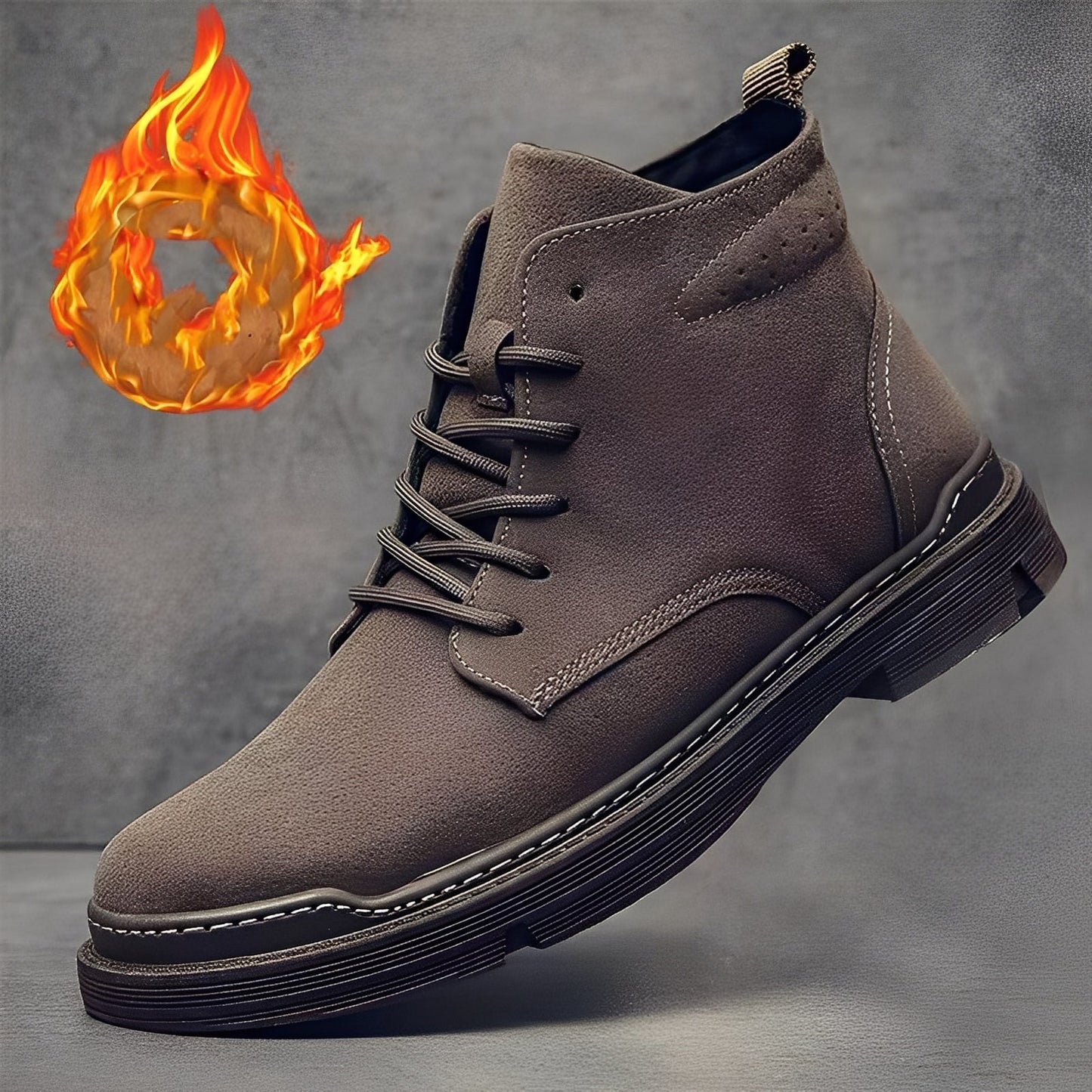 Nicolas - Retro-buty trekkingowe dla mężczyzn
