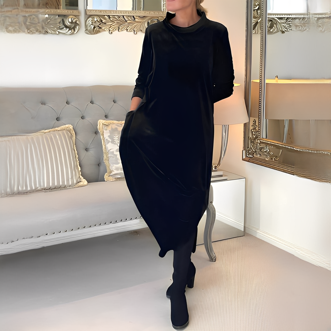 Carlette - Sukienka zimowa elegancka i szykowna dla kobiet