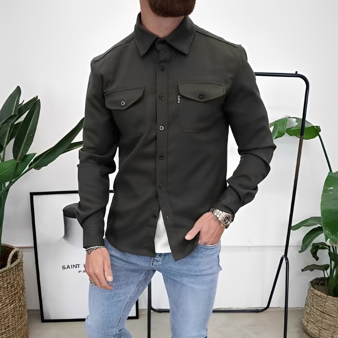Aadolf - Kurtka oversize luźna dla mężczyzn