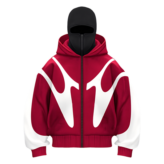 Patrick - Stylowy hoodie z kominiarką dla mężczyzn