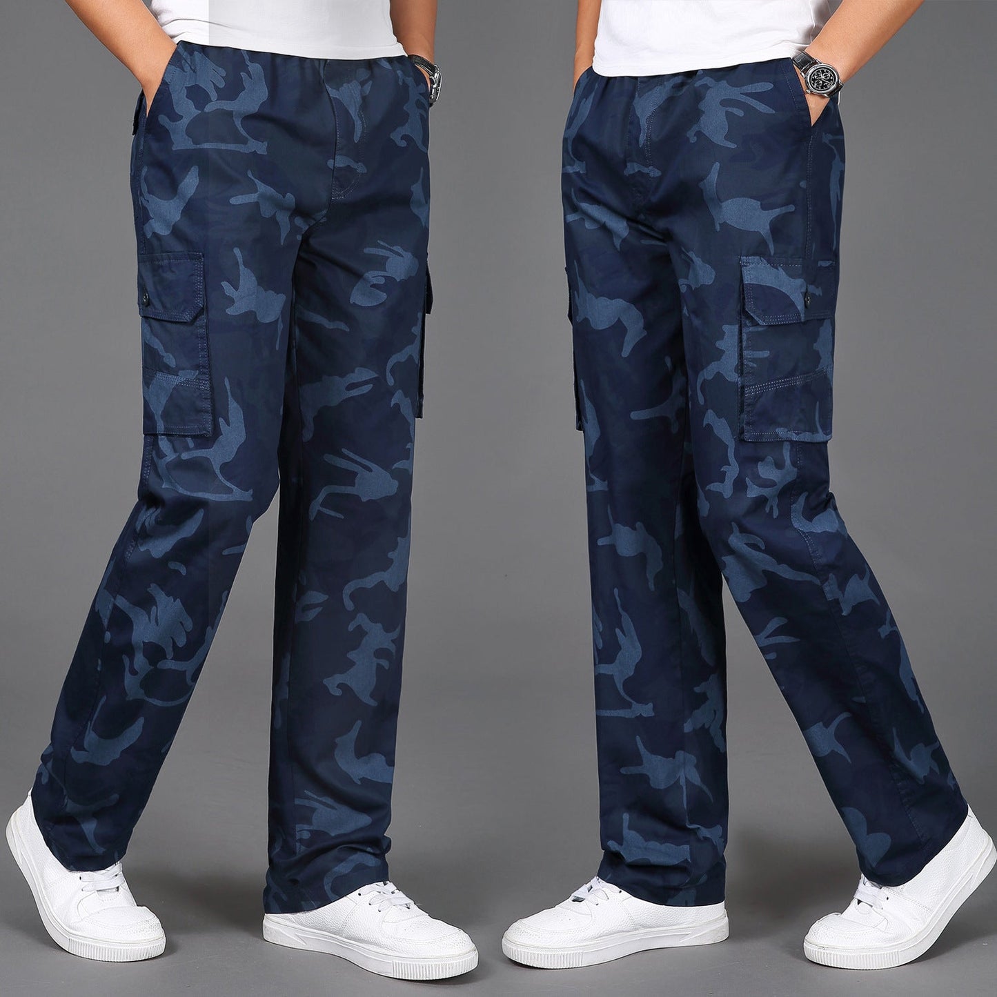 Bobby - Stylowe Camo-Cargohose dla Mężczyzn