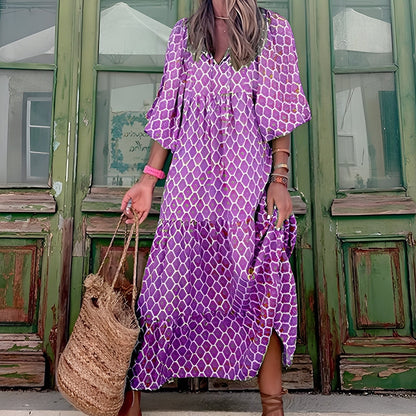 Irénée - Stylowa sukienka boho dla kobiet