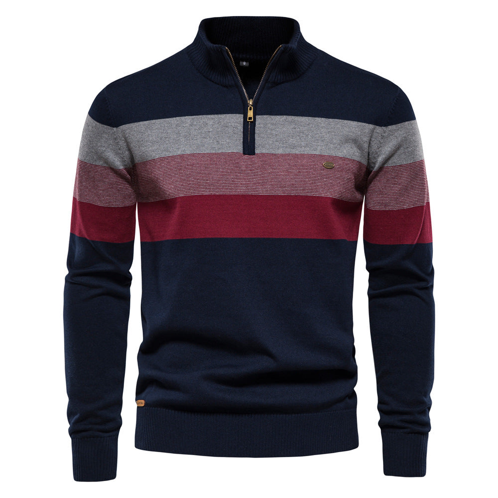 Ralph - Stylowy pasiasty sweter dla mężczyzn