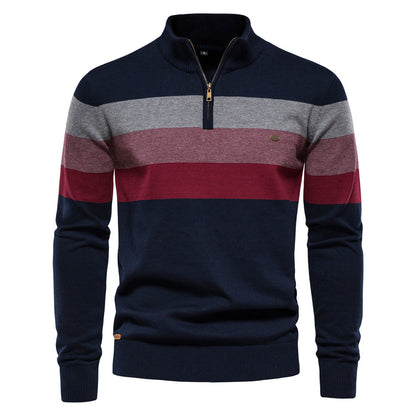 Ralph - Stylowy pasiasty sweter dla mężczyzn