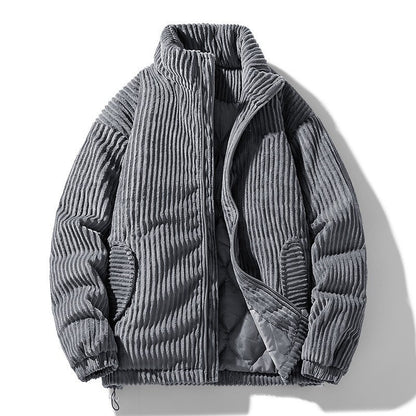 Vergil - Stylowa unisex kurtka z miękkiego sztruksu