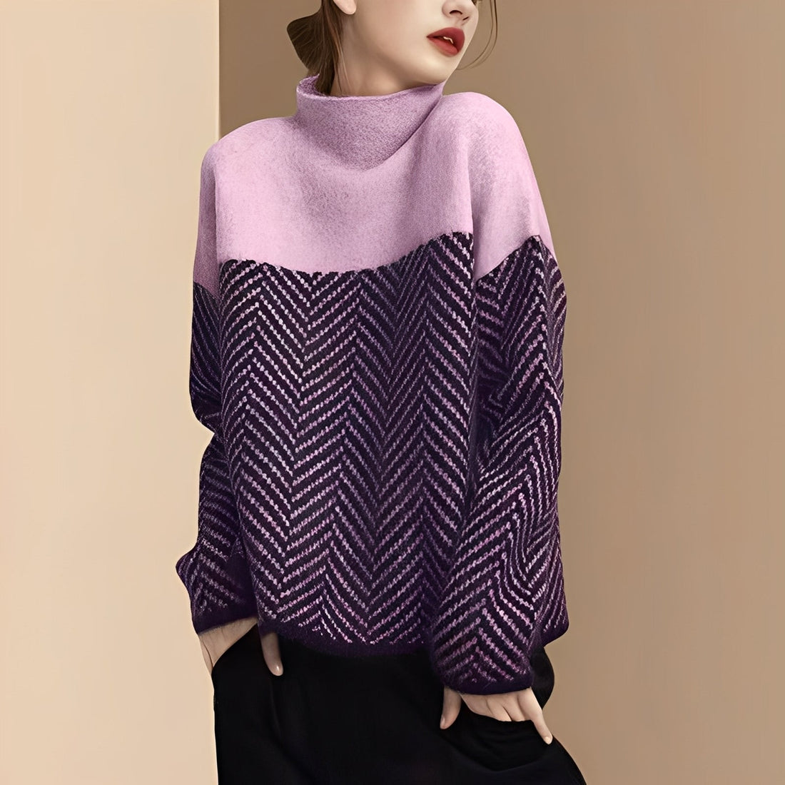 Maryann - Stylowy, miękki golf dla kobiet