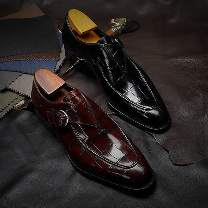 Thomas - Eleganckie skórzane mokasyny dla mężczyzn