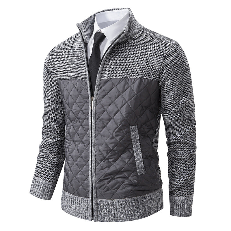 Denton - Stylowa, ciepła Jacquard-Twill-kurtka dla mężczyzn