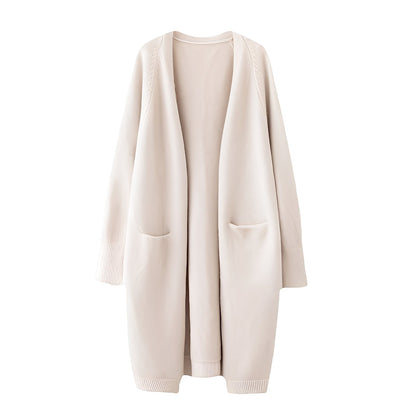 Claudie - Damski, klasyczny, długi kardigan