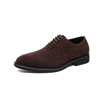 Jackson - Luźne formalne buty zamszowe dla mężczyzn