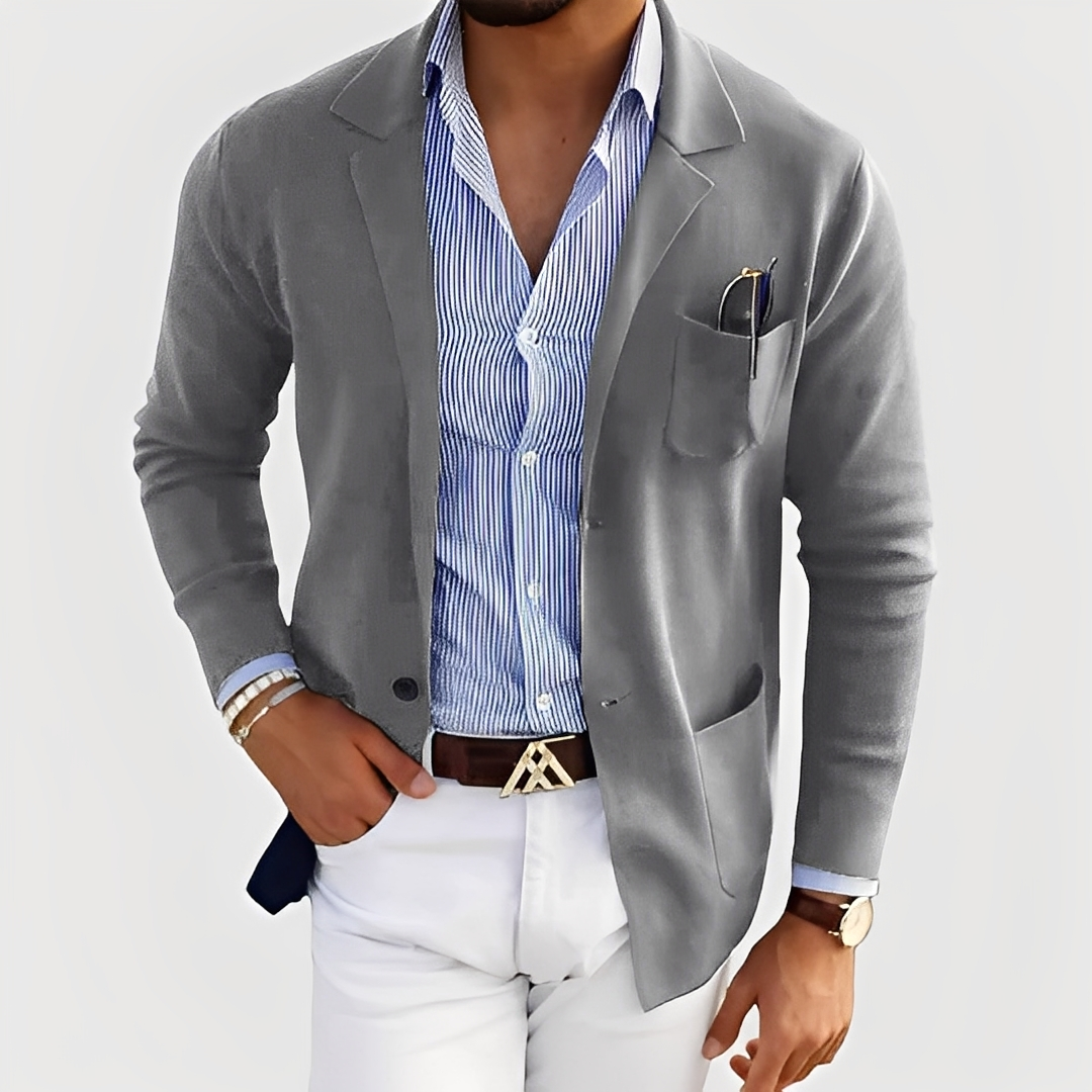 Mathéo - Marynarka slim fit formalna dla mężczyzn