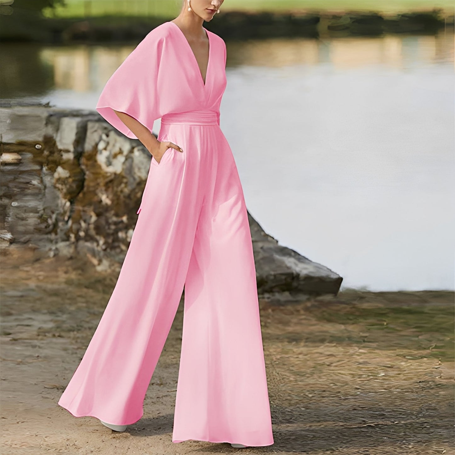 Devora - Kombinezon szykowny i elegancki dla kobiet