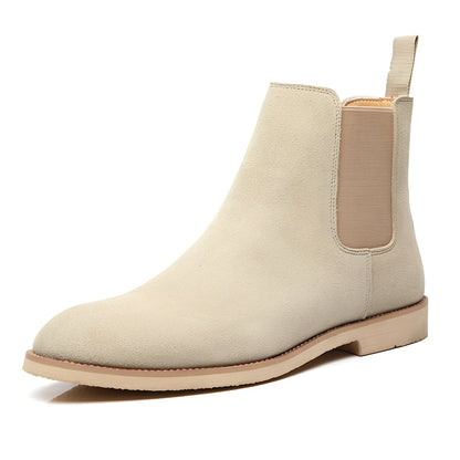 Willard - Stylowe Chelsea-buty z zamszu dla mężczyzn