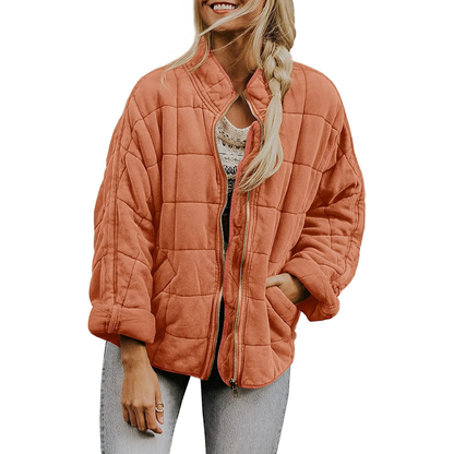 Jordana - Oversized-kurtka puchowa z kieszeniami dla kobiet
