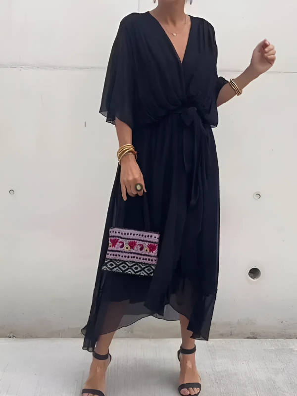 Seraphina – Sukienka midi z szybkim zamknięciem