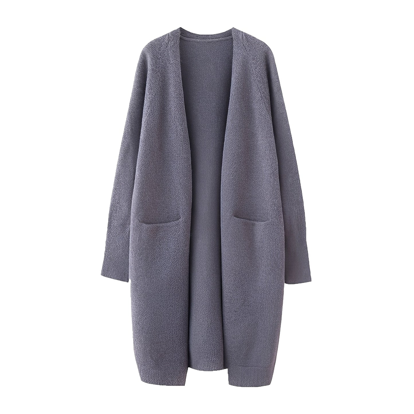 Claudie - Damski, klasyczny, długi kardigan