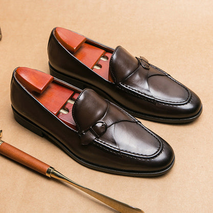 Bradley - Stylowe formalne skórzane buty dla mężczyzn
