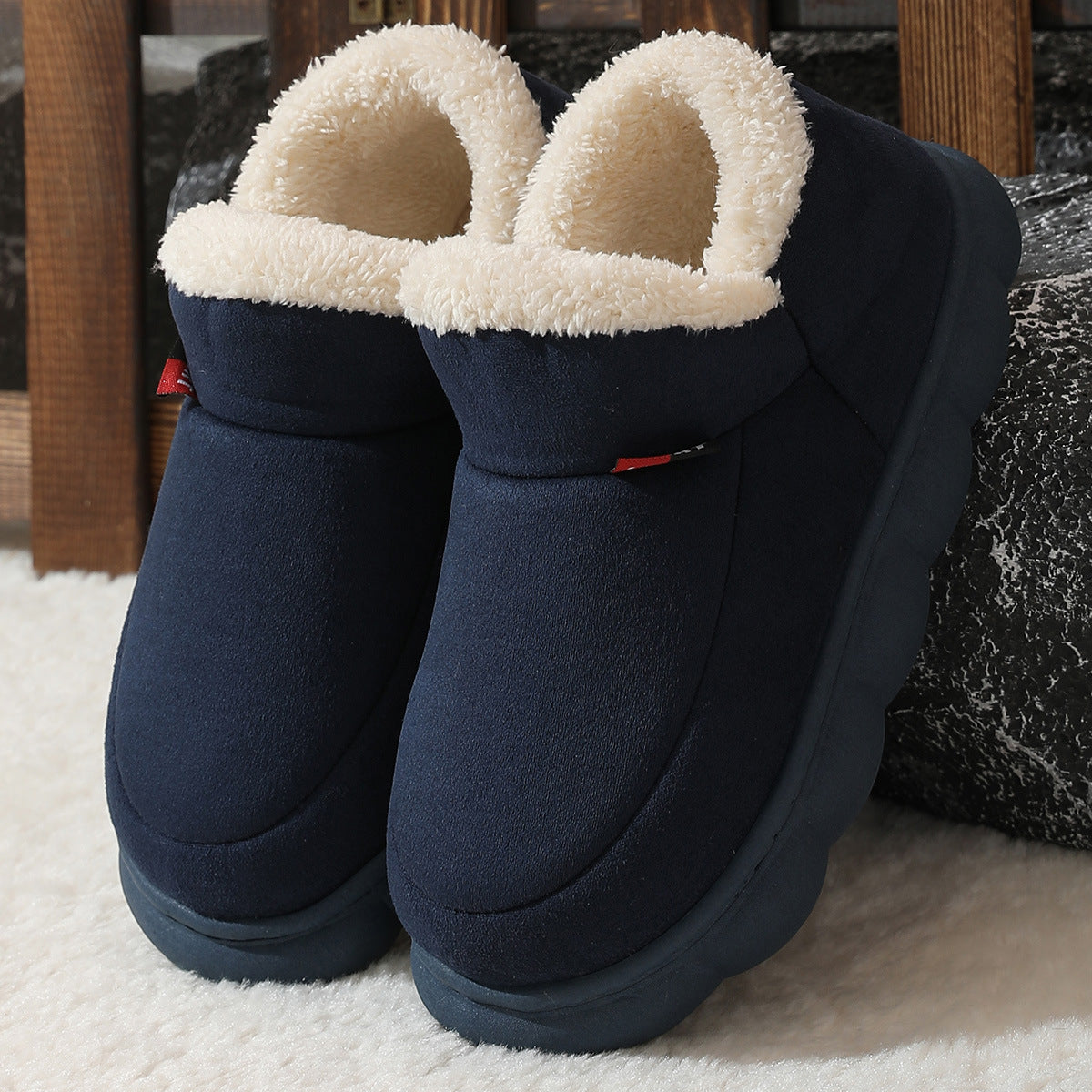 Rebecca - Stylowe, ciepłe pluszowe sneakersy dla kobiet