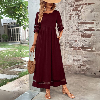 Amandine – Sukienka elegancka, z efektem ukrycia brzucha