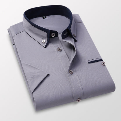 Gladwyn - Luźna Slim-Fit Koszula dla Mężczyzn