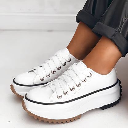 Caitlyn - Stylowe buty z grubą podeszwą dla kobiet