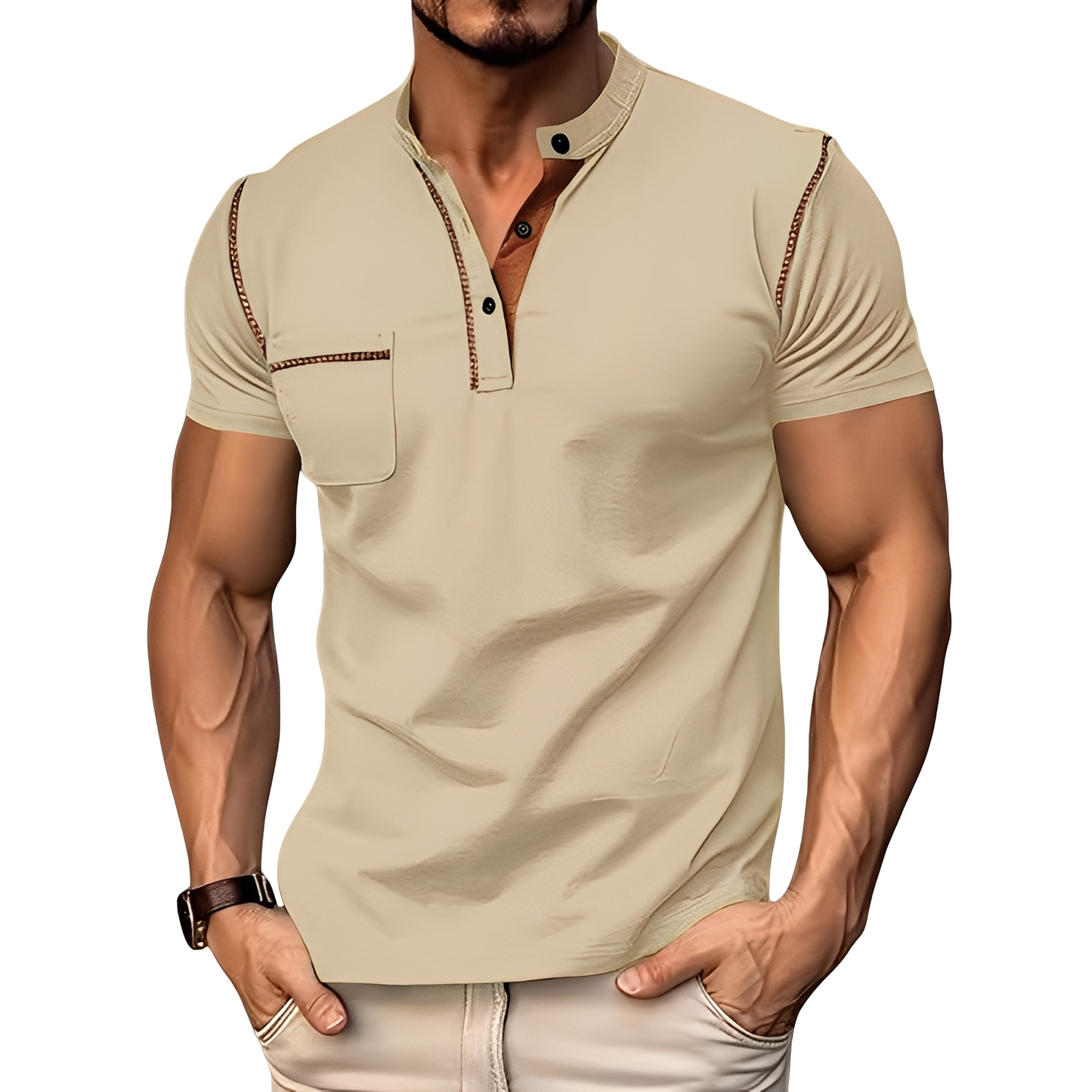 Brandon - Stylowa, wygodna koszulka polo dla mężczyzn