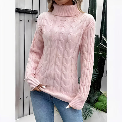Amélie - Kobiecy, ciepły golf z bawełny