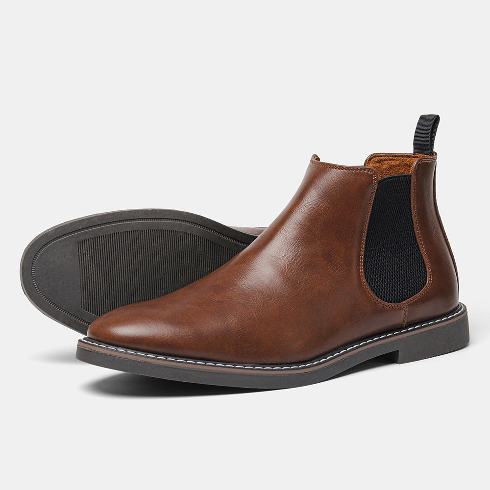 Julian - Eleganckie, casualowe buty Chelsea dla mężczyzn