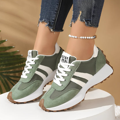 Lauren - Buty rekreacyjne z grubą podeszwą dla kobiet