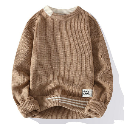 Arthur - Nowoczesny sweter z okrągłym dekoltem dla mężczyzn