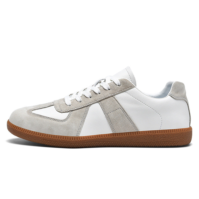Irene - Stylowe sneakersy ze skóry i canvasu dla kobiet