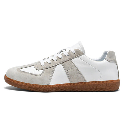Irene - Stylowe sneakersy ze skóry i canvasu dla kobiet
