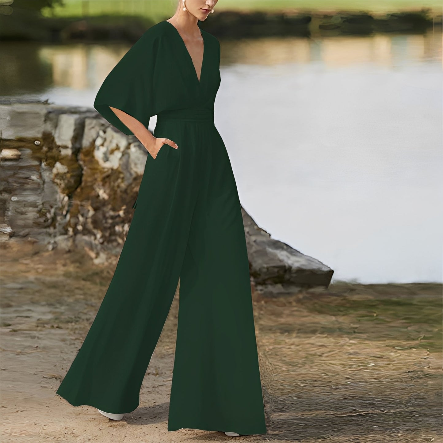 Devora - Kombinezon szykowny i elegancki dla kobiet