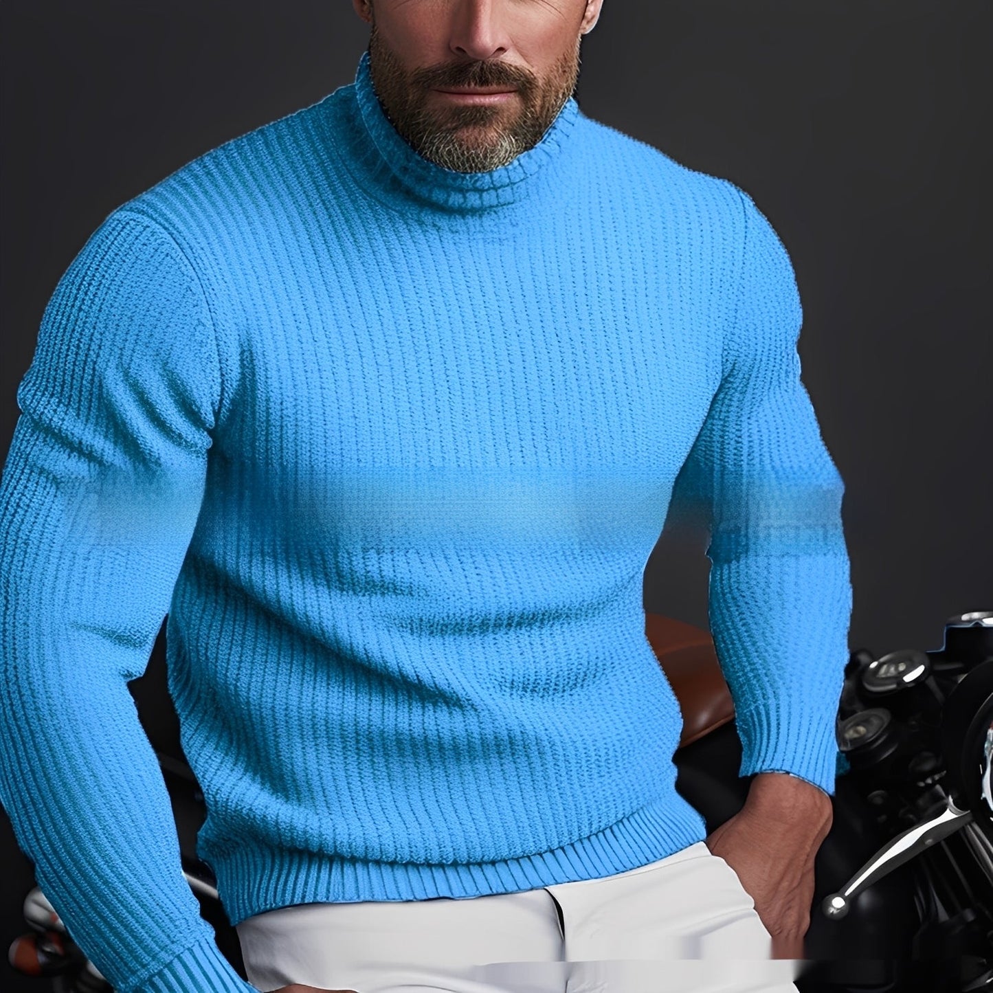 Richard - Elegancki, miękki golf dla mężczyzn