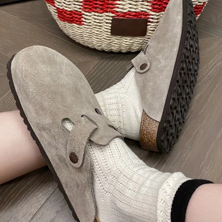 Davina - Unisex mokasyny z zamszu w stylu Old Money