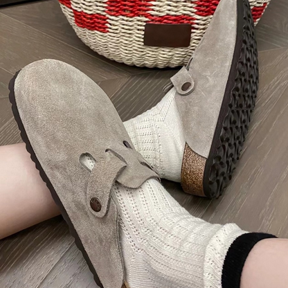 Davina - Unisex mokasyny z zamszu w stylu Old Money