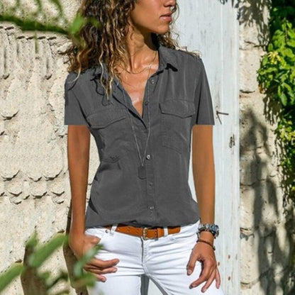 Florence - Krótkorękawowa Streetwear-Bluzka