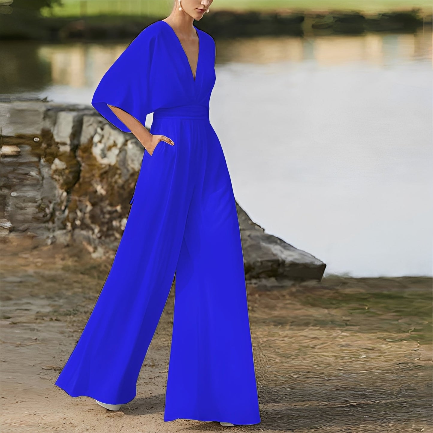 Devora - Kombinezon szykowny i elegancki dla kobiet