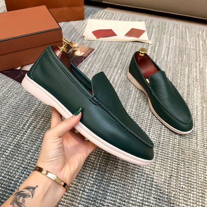 Dexter - Swobodne płaskie skórzane buty dla mężczyzn