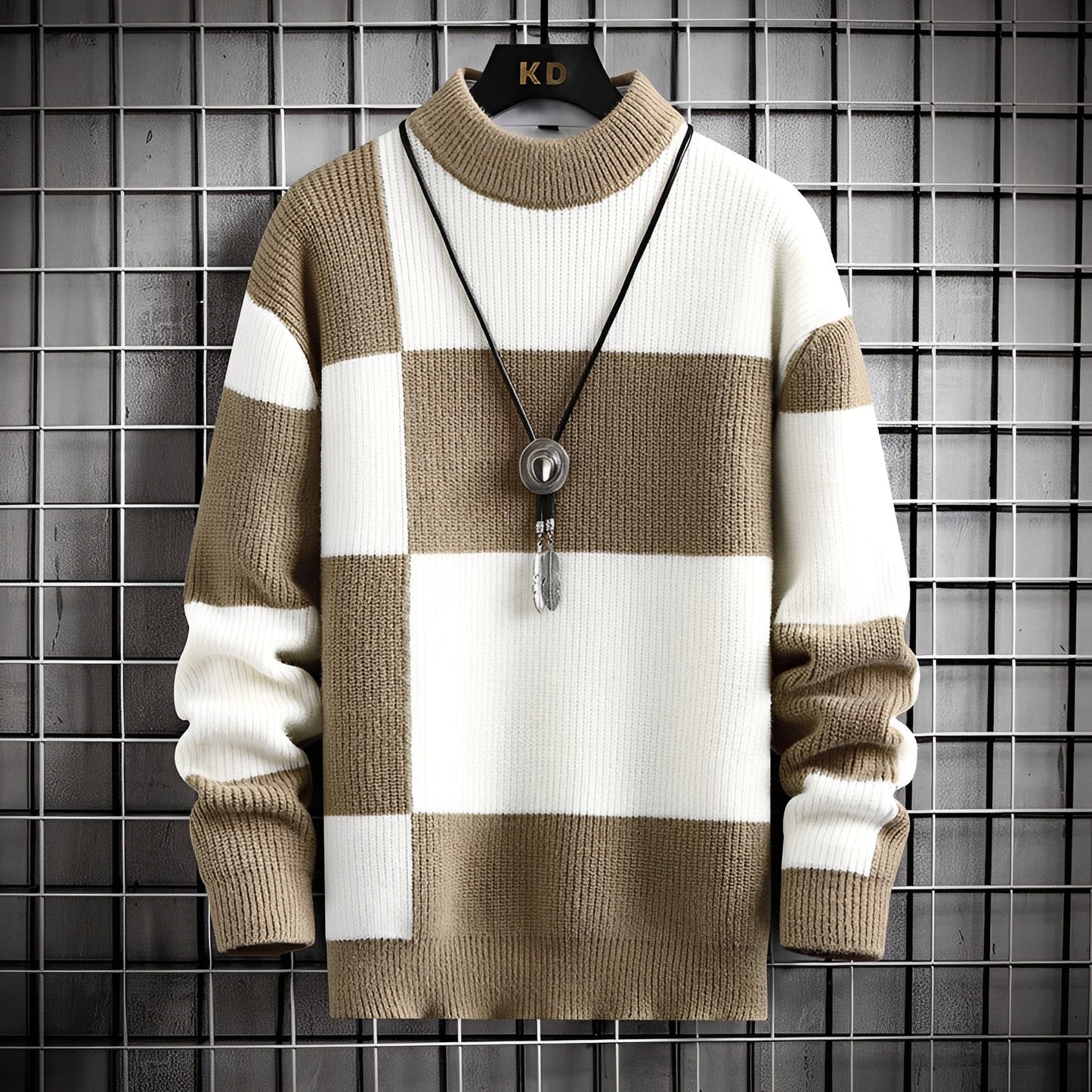 Billy - Nowoczesny, luźno siedzący sweter dla mężczyzn