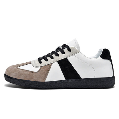 Irene - Stylowe sneakersy ze skóry i canvasu dla kobiet