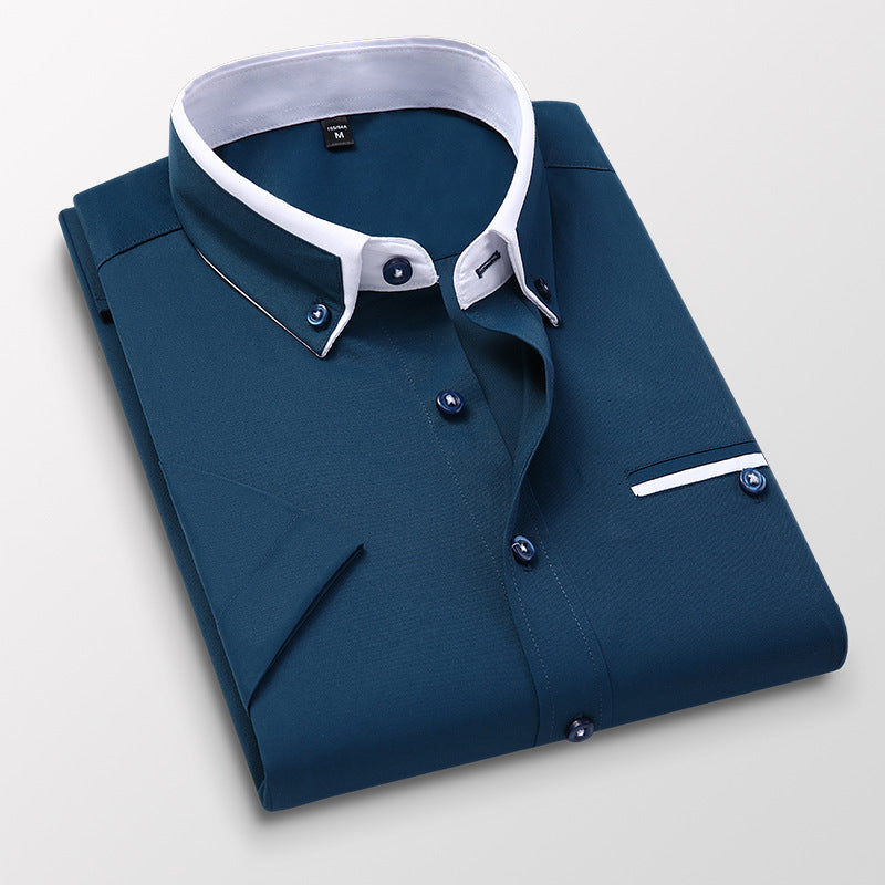 Gladwyn - Luźna Slim-Fit Koszula dla Mężczyzn
