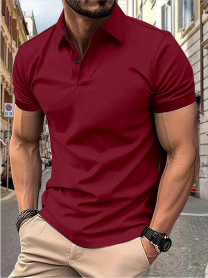 Blake - Polo letnie dla mężczyzn z dopasowanym krojem