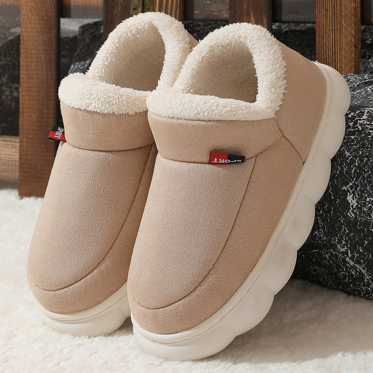Rebecca - Stylowe, ciepłe pluszowe sneakersy dla kobiet