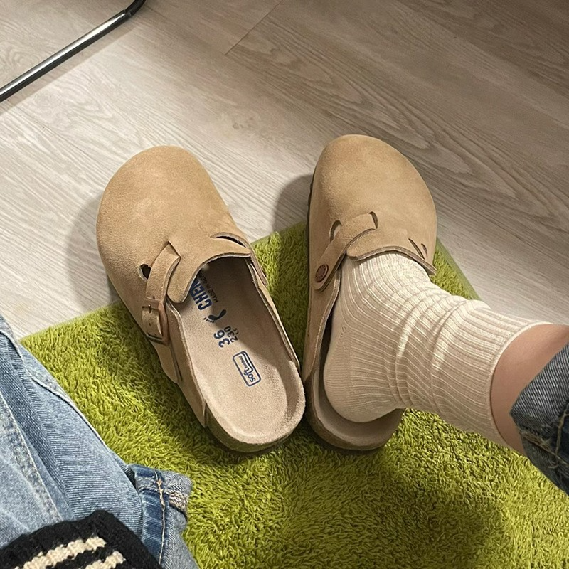 Davina - Unisex mokasyny z zamszu w stylu Old Money