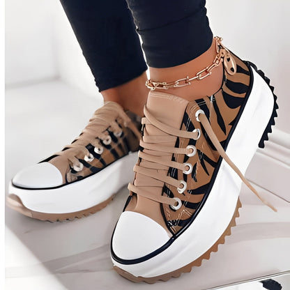 Caitlyn - Stylowe buty z grubą podeszwą dla kobiet