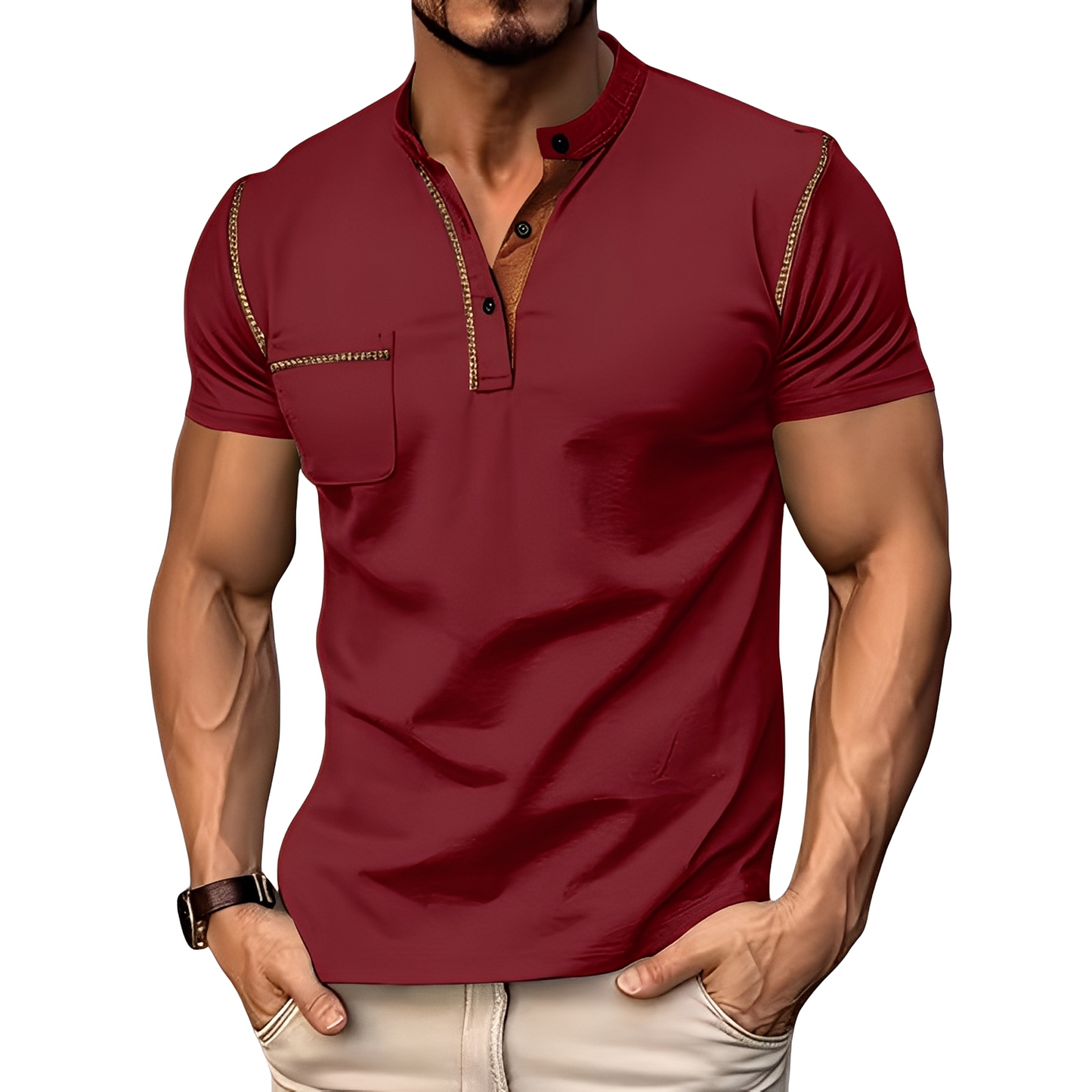 Brandon - Stylowa, wygodna koszulka polo dla mężczyzn