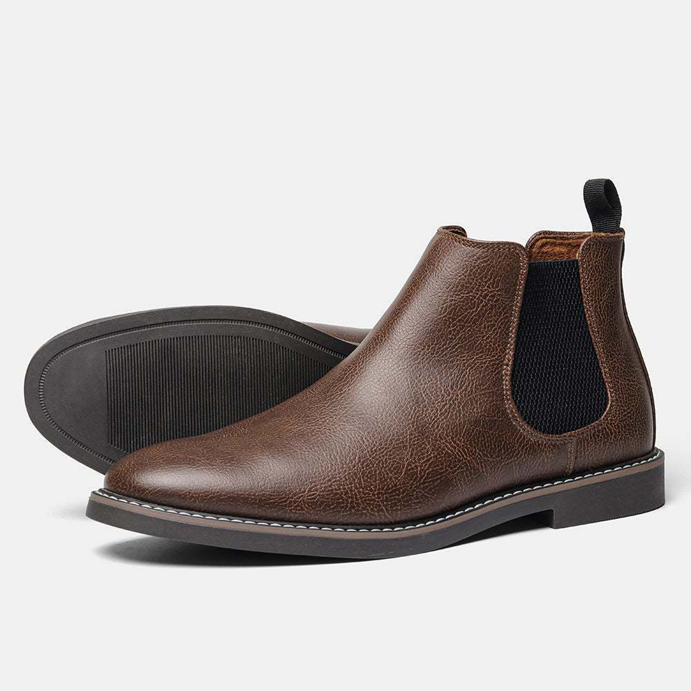 Julian - Eleganckie, casualowe buty Chelsea dla mężczyzn