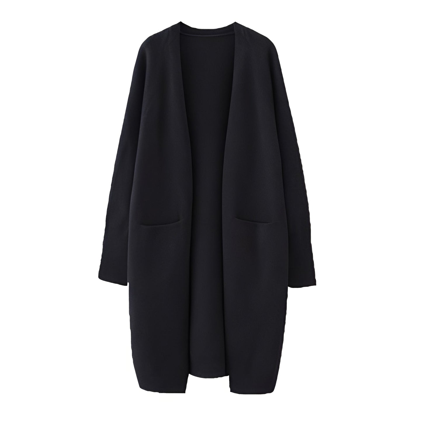 Claudie - Damski, klasyczny, długi kardigan